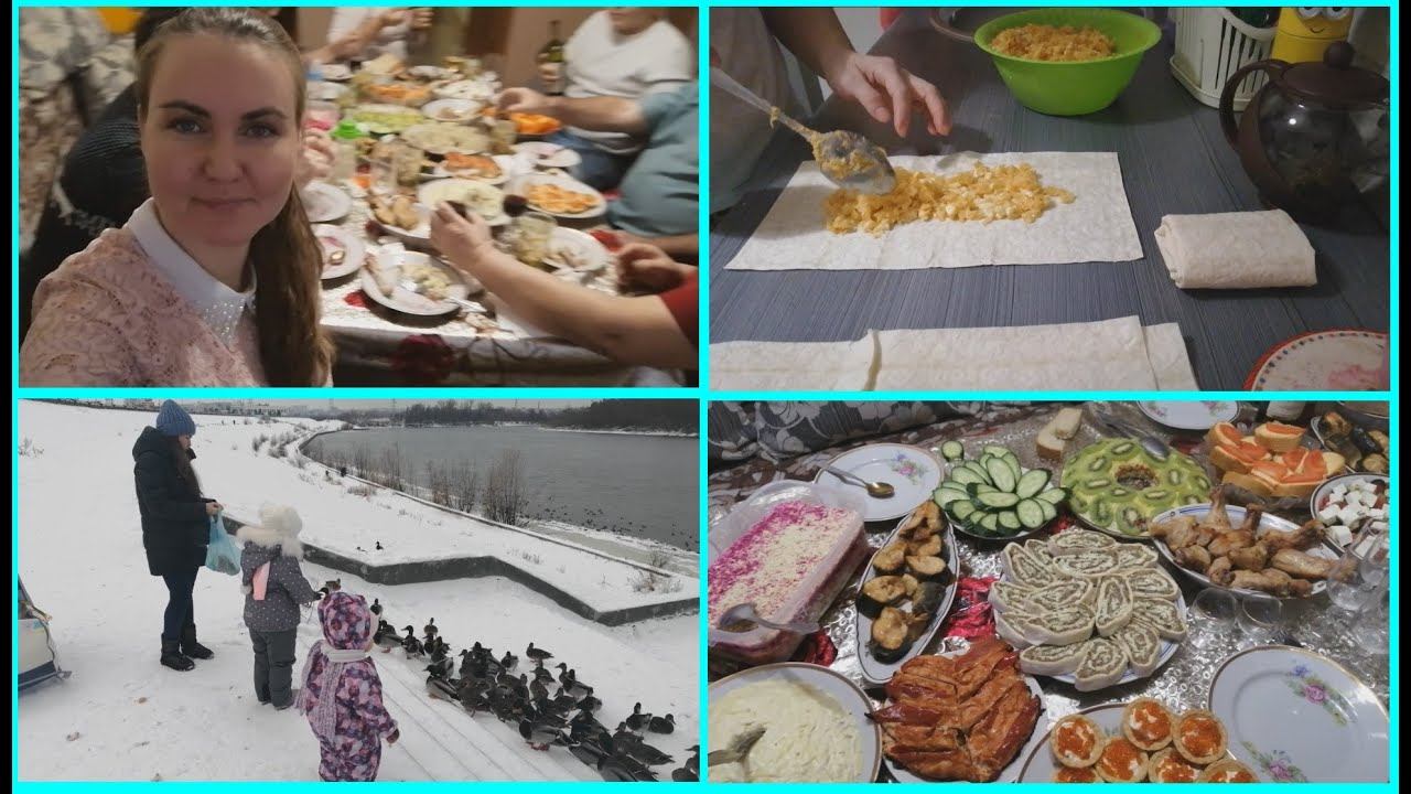 VLOG: ПП-пирожки // мясная запеканка//Овсяноблин//День рождения мамы//Как прошел день.