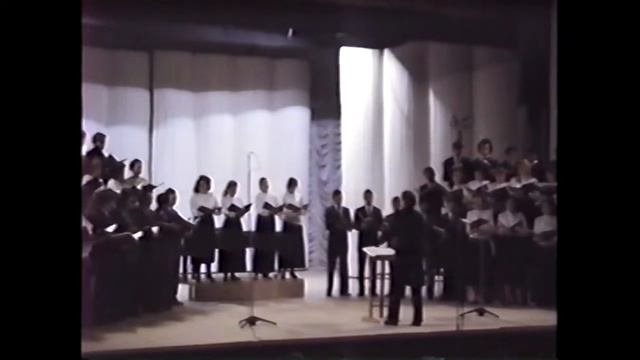 В.ТИТОВ Концерт для 2-х хоров До мажор. Академический хор РАМ им. Гнесиных.Дирижер Владимир СЕМЕНЮК