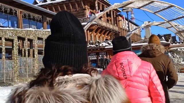 Канатная дорога Закопане, Губалувка, фуникулёр, Zakopane, Gubałówka Hill funicular. Christmas time смотреть онлайн