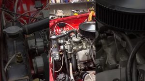 ЗМЗ 523 запуск 2. Уже в машине. Карб элельброк.