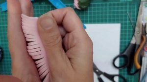 Астра пушистик из изолона. Настольный светильник