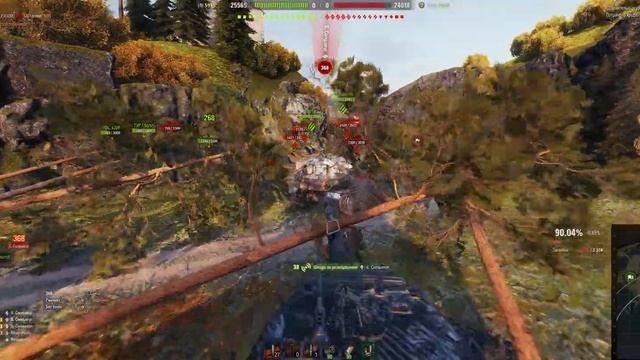 ПОТ В ТРИ МЕТОЧКИ НА ФРАНЦУЗСКОМ МОНСТРЕ ✮ AMX M4 MLE. 54 ✮ СТАРТ ✮92,6✮