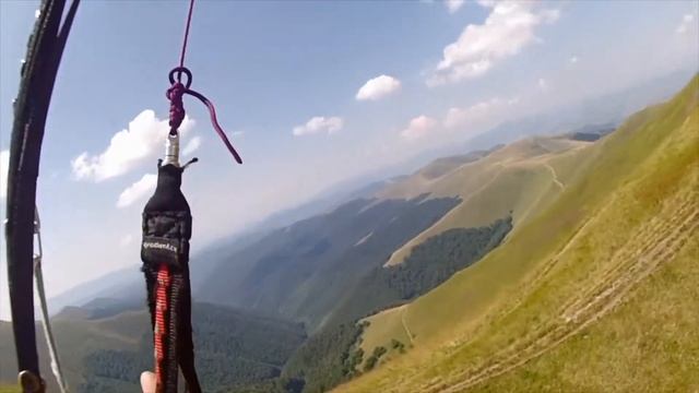 Paraglider, Параплан, Боржава, Стой-Великий Верх. смотреть онлайн