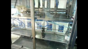 Автоматическая линия розлива антифриза в 1,5 л. и 10 л. ПЭТ канистры от  ООО «БЛС Инжиниринг".