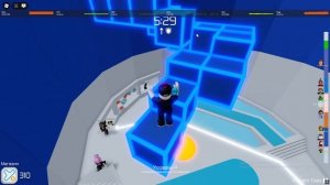 неудачное прохождение паркуров в Roblox