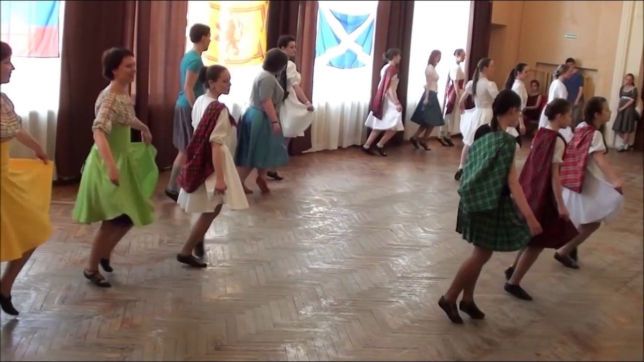 'Celtic Reel' at Spring Scottish Dance School 2016 in Yaroslavl