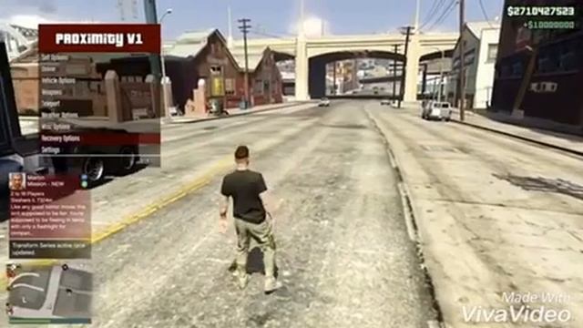 GTA V ONLINE 1.42 infinity Mod menu w / 10mil per sec+ RP + Recoveries