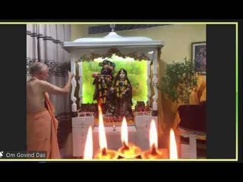 Mangala-arati - 31.10.2022 - Damodardesh - BVV Narasimha Maharaj