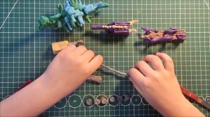 Пожарная машина из пластилина