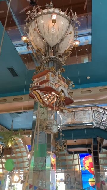 Воздушный шар в интересном детском кафе «Грабли» в Москве смотреть онлайн