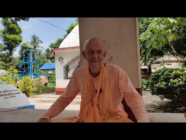 День 3. Пещера Харидаса Тхакура - Фулия, 15.10.2022 - БВВ Нарасимха Махарадж - англ-рус