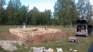 Строим Дом  Делаем Опалубку для Фундамента