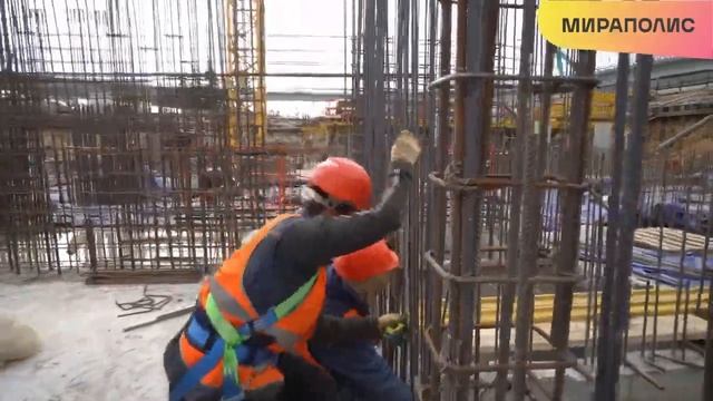 Квартал МИРАПОЛИС Москва | Россия | Ход строительства, август сентябрь 2023