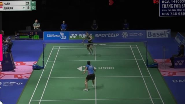 Full Match! Gregoria Mariska Tunjung (INA) vs Carolina Marin (SPA) - Badminton Swiss Open 2024 Fina