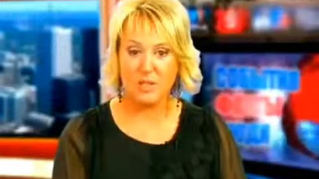 Пьяная телеведущая