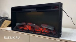 Очаг электрический Inter Flame Foton 36 LED QZ, видео, характеристики, отзывы IF-EF-05-36K08GLX