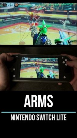 ARMS Nintendo Switch Lite Gameplay