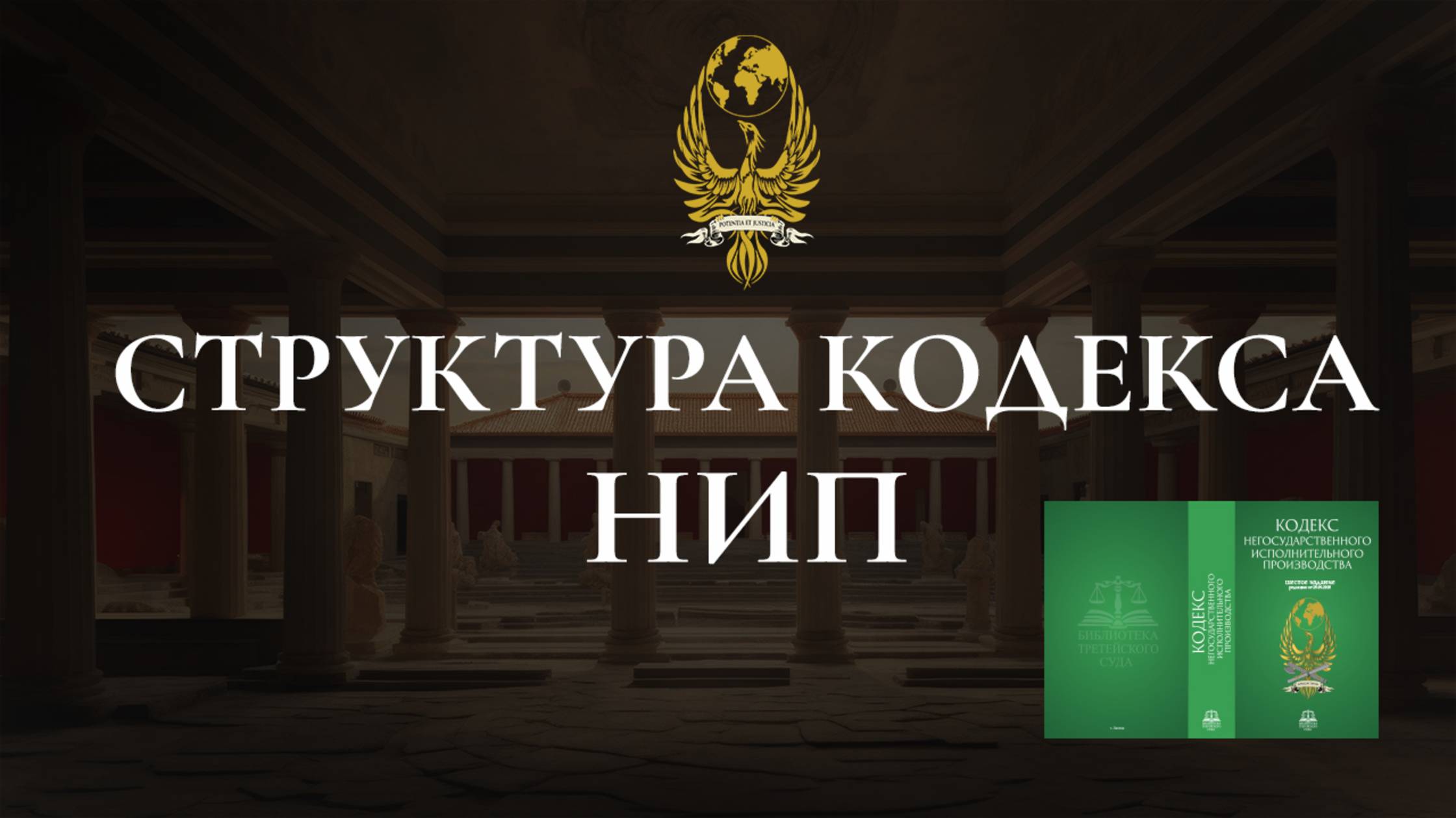 Структура кодекса негосударственного исполнительного производства