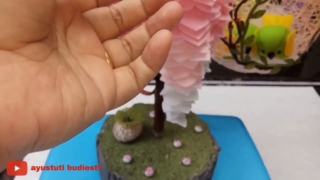 DIY Easy Lamp from Felt and Balloon || Lampu Hias dari Flanel