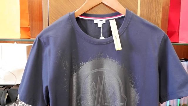 Moncler футболка оригинал смотреть онлайн