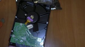 1 ТБ Жесткий диск WD Purple Surveillance WD10EJRX распаковка