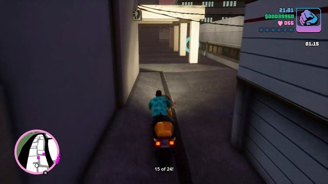 GTA Vice City Definitive Edition Moto mission walkthrough (HD 2024)