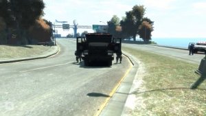 gta4.война с копами HD