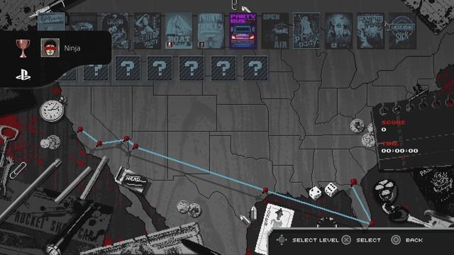 Все трофеи Party Hard 💯 PS4 2016 (achievement 100% Trophy Platinum Full) смотреть онлайн