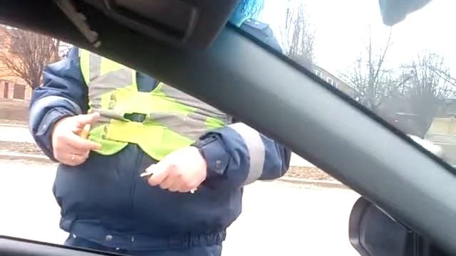 ГАИ. ОСТАНОВКА БЕЗ ПРИЧИНЫ,  ПРИЗНАК ДУРАЧИНЫ (2)