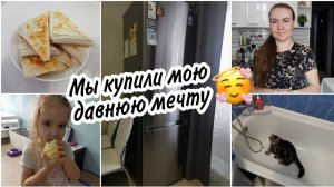 ДА! МЫ КУПИЛИ ЕГО.LG GA-B509PSAM. Сново на больничном. Ветрянка Готовлю пирожки из лаваша.