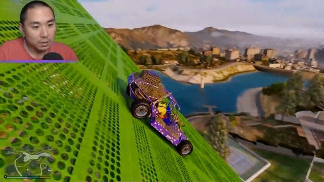 CRAZY ANIMATRONICS SLIDE DOWN 9,999,999 FEET! (GTA 5 Mods  FNAF RedHatter)