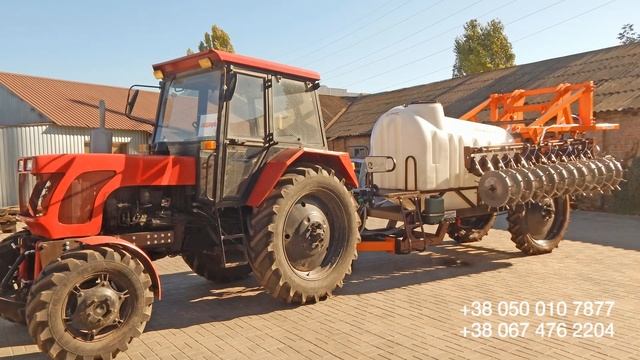 Injection fertilizer MaxiMarin CULTAN (КУЛТАН) with working width 8 m
