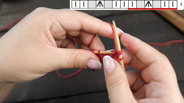 Ажурный узор Вертикальные дорожки спицами