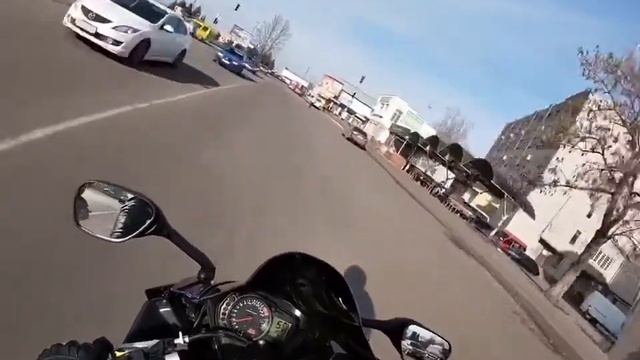 Катка на моті зимою.Мото сезон 2020 відкрито😊 смотреть онлайн