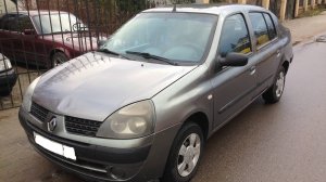 Замена задней подушки двигателя Рено Симбол Клио Логан/Replacement of the rear engine cushion Renau