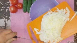 Салат из пекинской капусты . Готовим просто, быстро и вкусно.