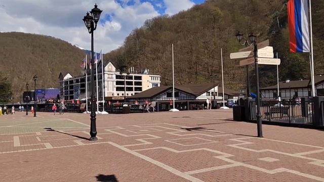 Прогулка от Красной поляны 960 до Этно парка Моя Россия в Розе Хутор