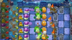 Plants vs Zombies 2 - Dark Ages Night 6