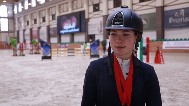 Полина Савицкая - победитель в маршруте 2 среди юношей