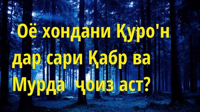 Ҳукми хондани Қуро'н дар сари Қабр ва Мурда . Абу Суҳайб смотреть онлайн