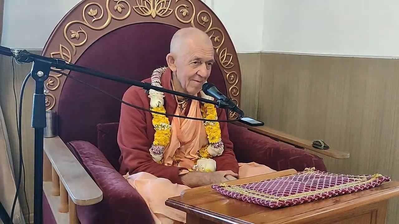 23.09.2023 - Праздничная лекция на Радхаштами - Хабаровск, храм Нью Шантипур