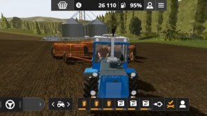 Песня про нас про трактористов 🚜✊ХТЗ сеем поле фарминг симулятор 20😁