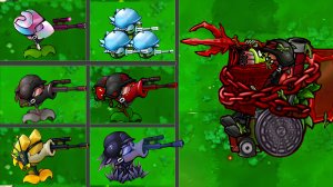 PVZ Fusion 2.4: Новые гибридные растения против случайных зомби – Кто победит?