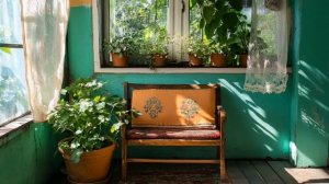 Пение птиц на даче летом, фоновая музыка