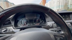 Звук мотора BMW F10 с блоком ASD