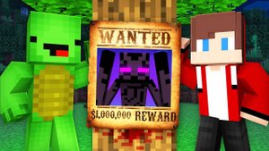 Джей Джей и Майки захотели Эндермана— Мультик с Персонажами Майнкрафт