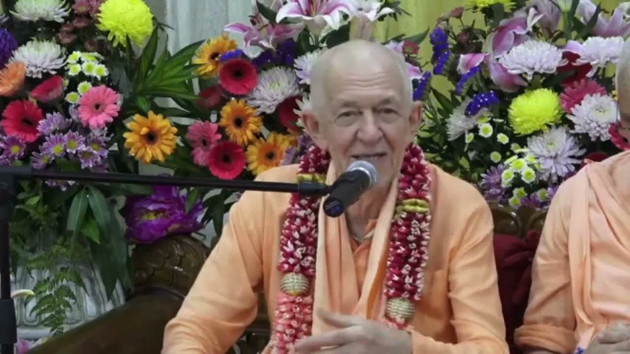 Вьяса-пуджа ЕС БВВ Нарасимхи Махараджа (2) - 14.02.2024 (англ-рус)