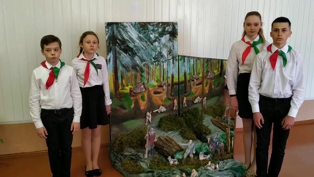 Гимназия №1 г. Дятлово диорама "Подвиг И.Ю. Филидовича" смотреть онлайн