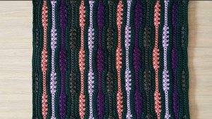 Связала коврик из полиэфирного шнура. Разбираем основные моменты
