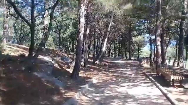 Солнечная - Царская тропа. Излюбленное место пеших прогулок в Ялте от Гаспры до Ливадии.